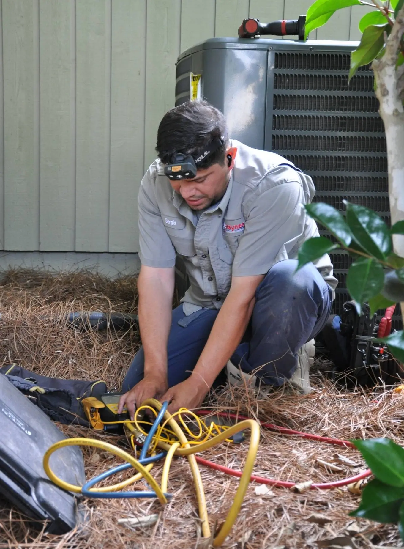 Haynes Geothermal Heating and Cooling Installation